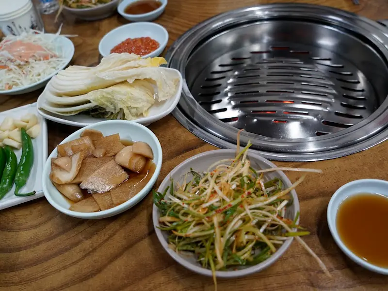 밑반찬 세팅
