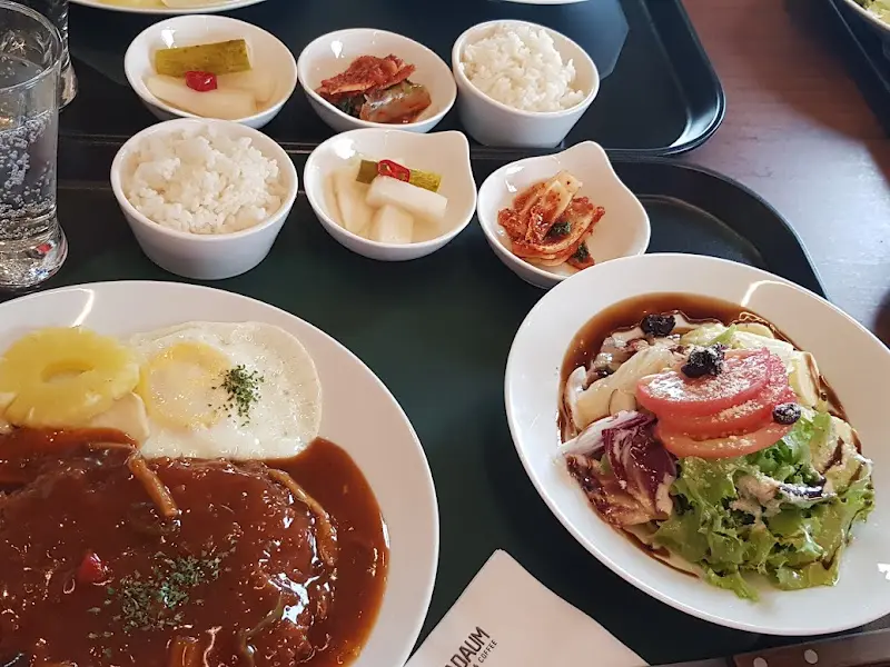 함박스테이크 세트