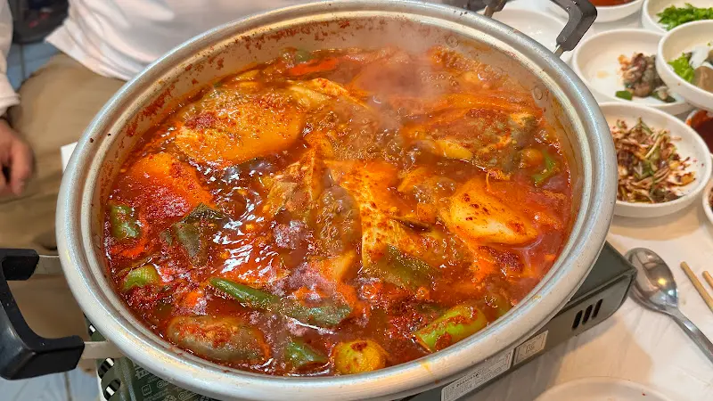 병어조림 전체샷