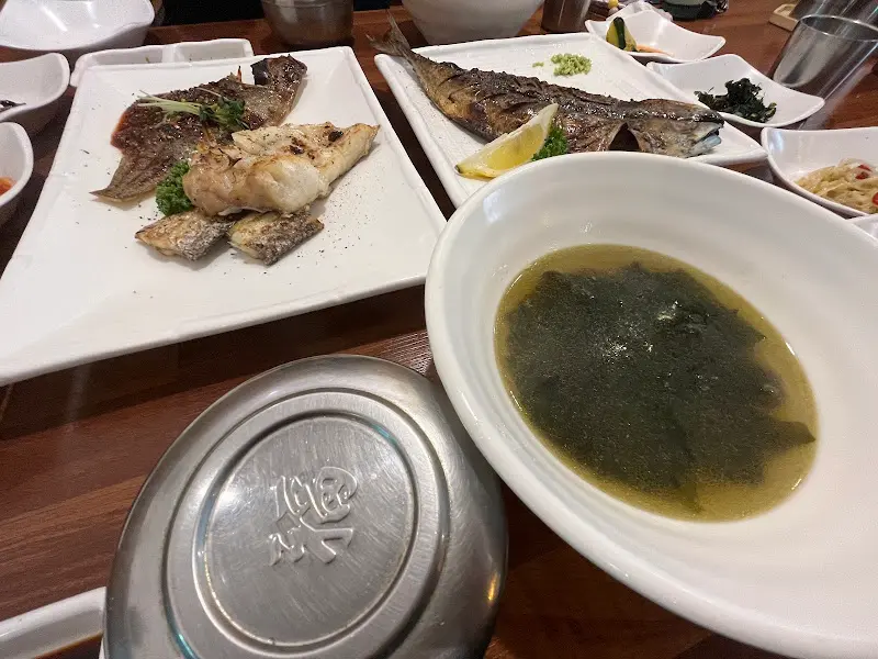 해꽃한상 한상 차림