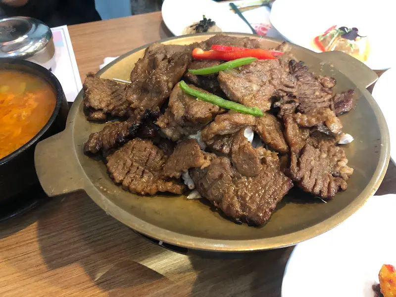 지글거리는 석갈비