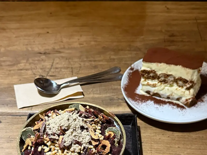 대추팥빙수와 티라미수