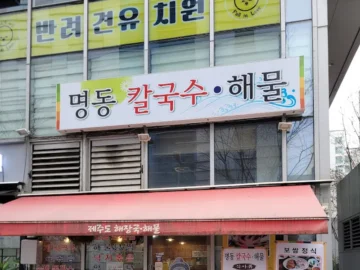 상암동 골목에서 만난, 깊은 바다 향 품은 명동칼국수·해물의 해장 맛집 기행