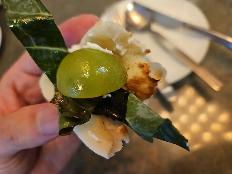 청포도 샐러드 난 쌈