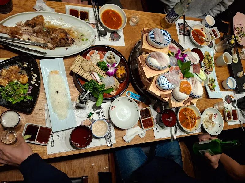 해산물 모둠 한 상