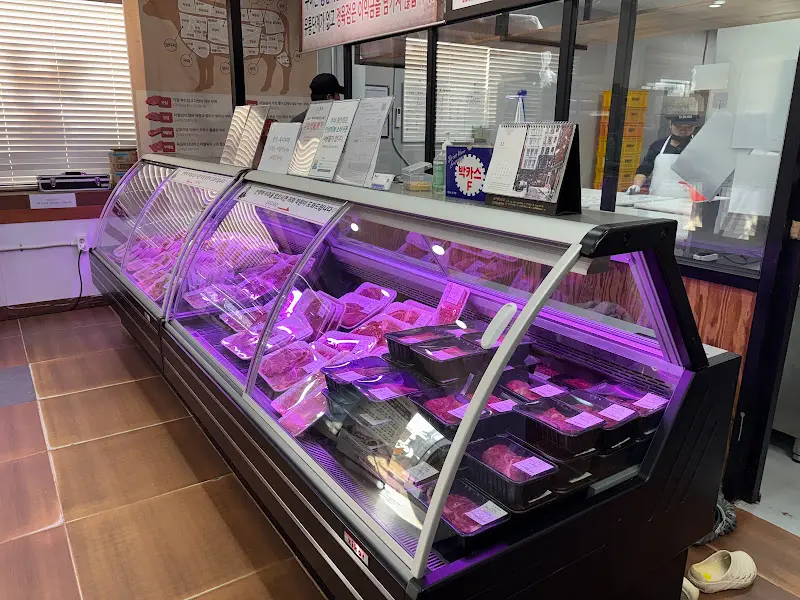 뚜레한우 정육 코너