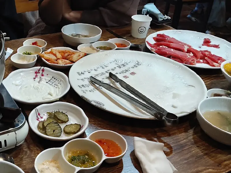 샤브샤브 한상차림