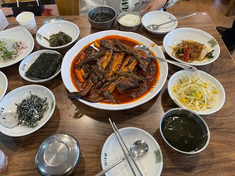 코다리찜 한상차림