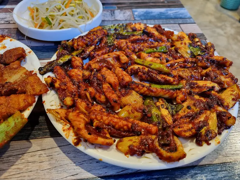 오징어 석쇠구이