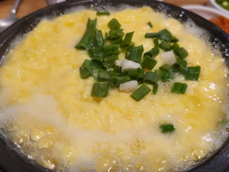 계란찜 클로즈업