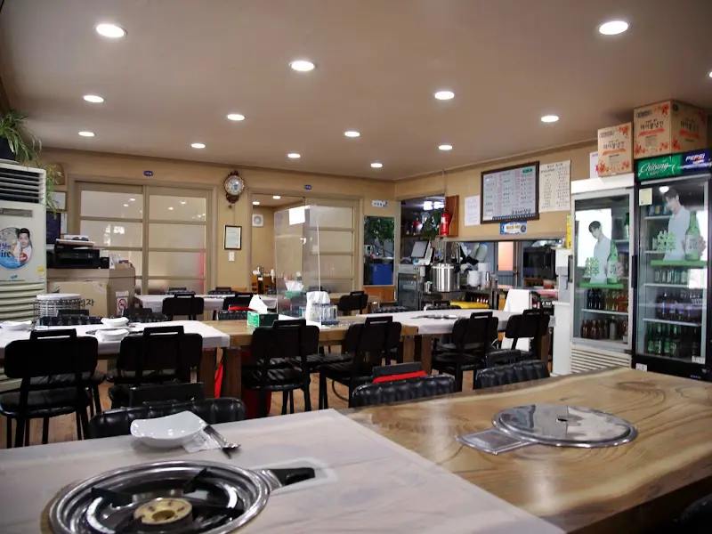 코리아식당 내부