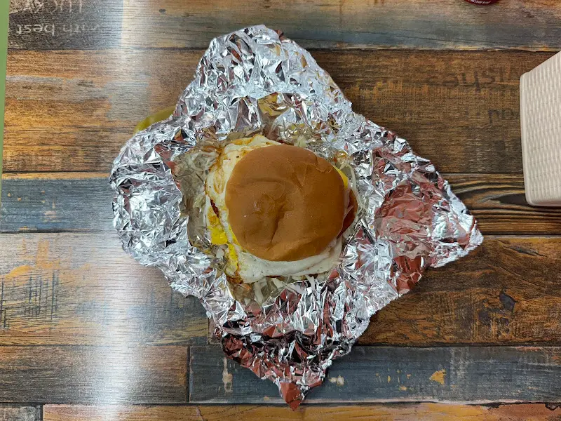 불고기치즈버거 포장