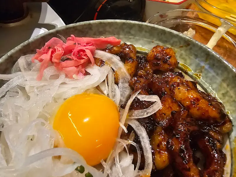 고기덮밥 근접샷