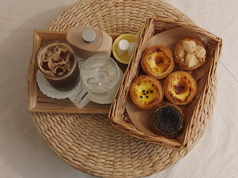 에그타르트와 커피