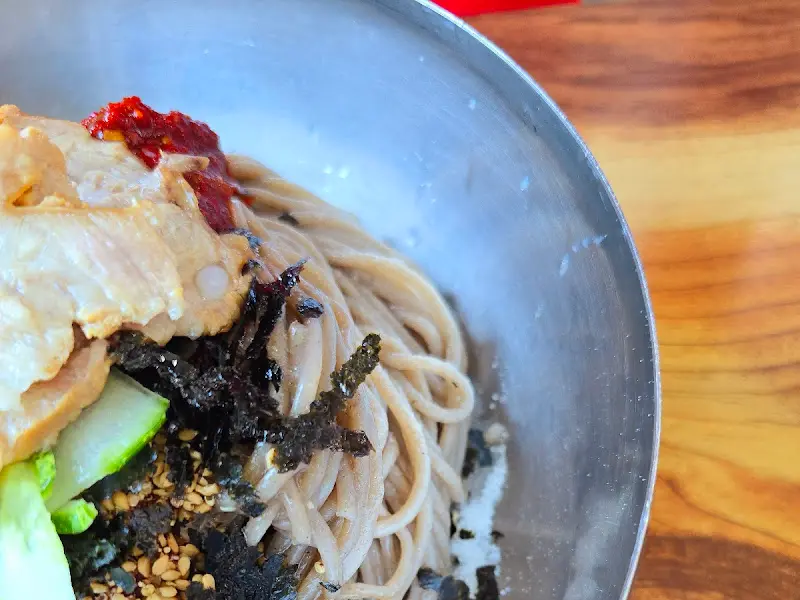 두메막국수 막국수 클로즈업