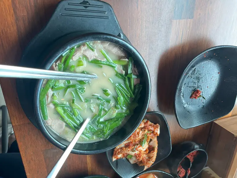 돼지국밥 클로즈업