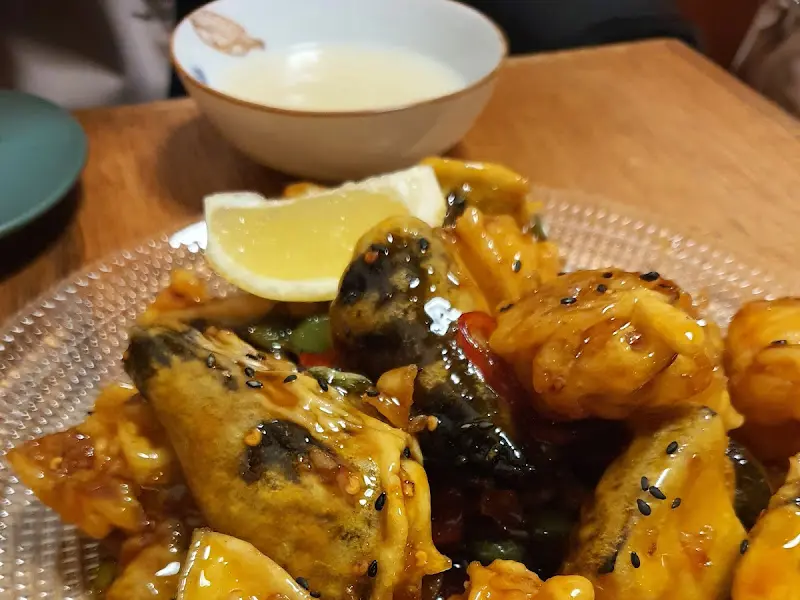 가지 깐풍기와 곁들여 마시는 술은 최고의 궁합