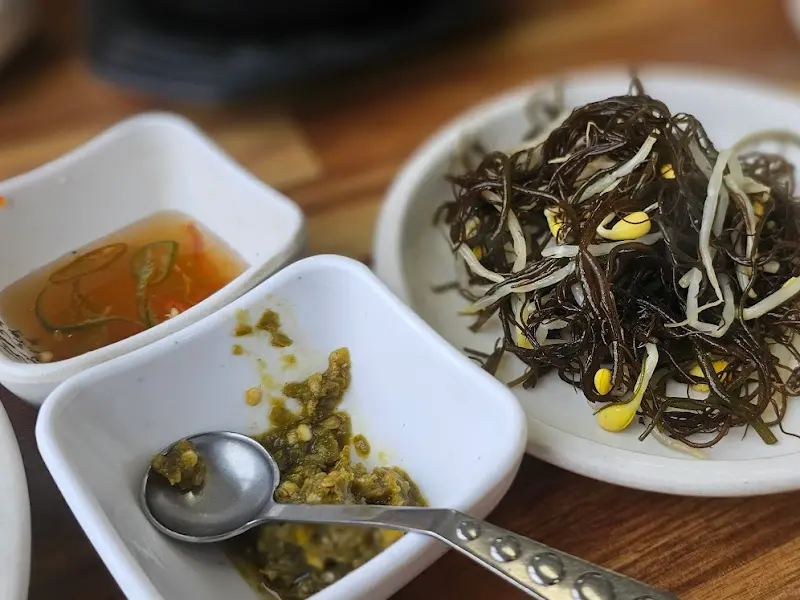 밑반찬 클로즈업