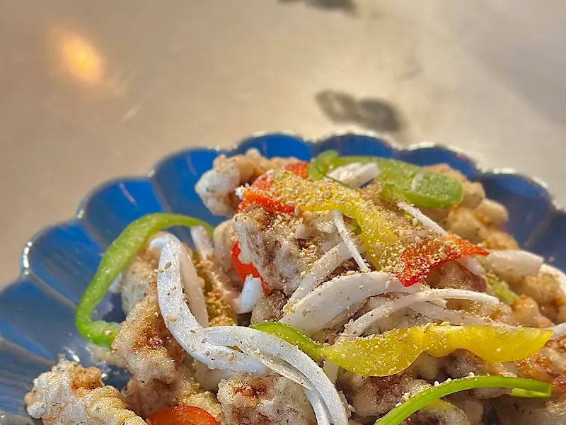 아름다운 플레이팅의 요리