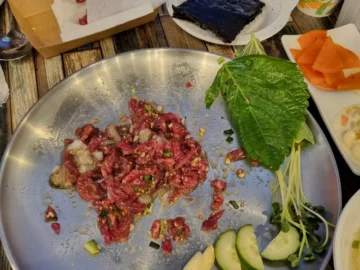 목포 밤바다의 낭만, 오거리 포차에서 맛보는 인생 맛집