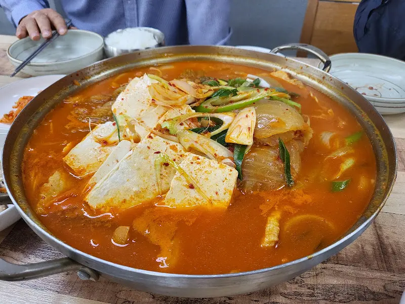 김치찌개의 모습