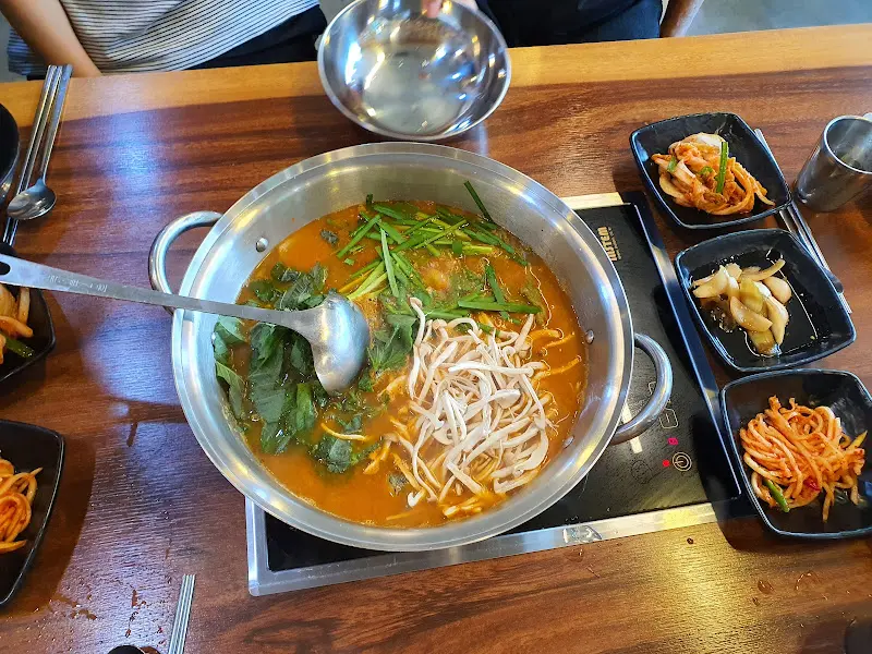 어죽에 수제비 추가