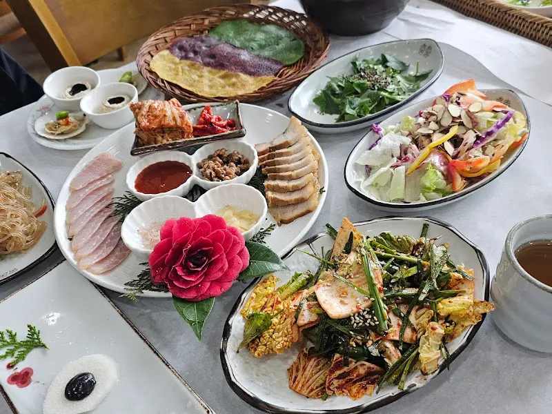 다솜차반 한상차림 근접샷