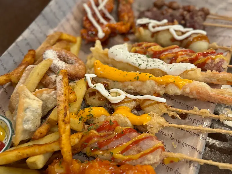 푸짐한 수제 모듬 튀김