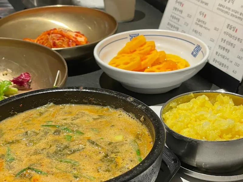 청담추어정의 상황 추어탕