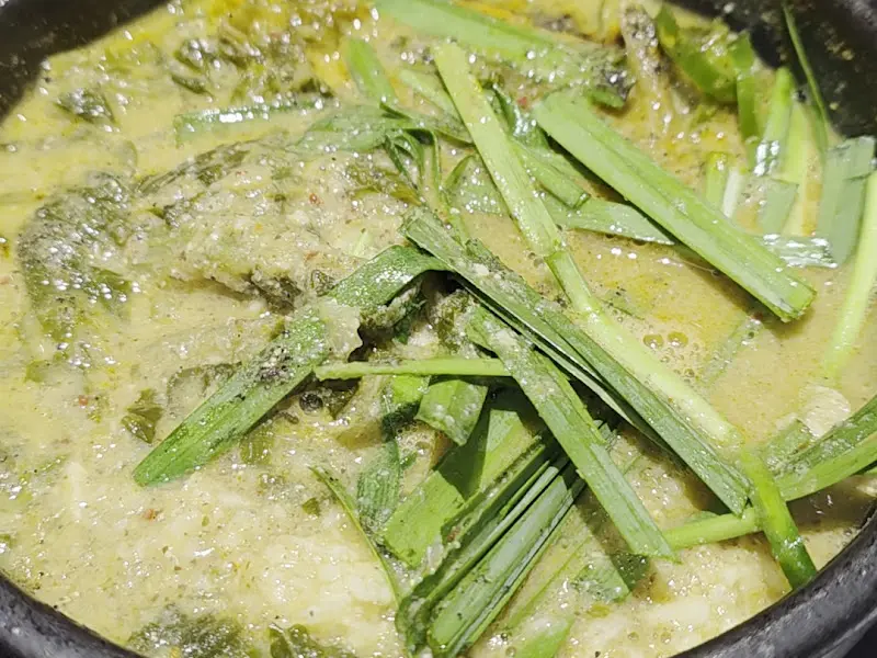 청담추어정 추어탕 클로즈업