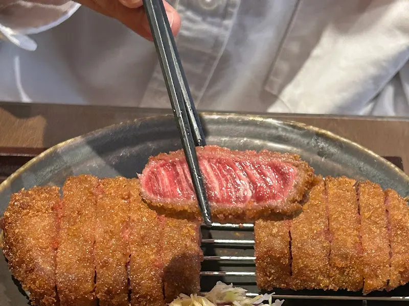 화로에 구워 먹는 규카츠