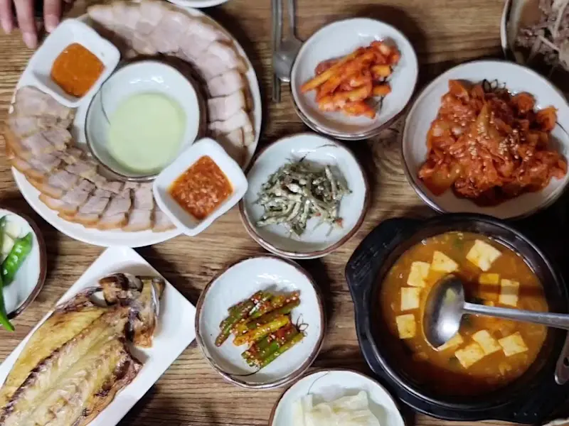 푸짐한 한상차림