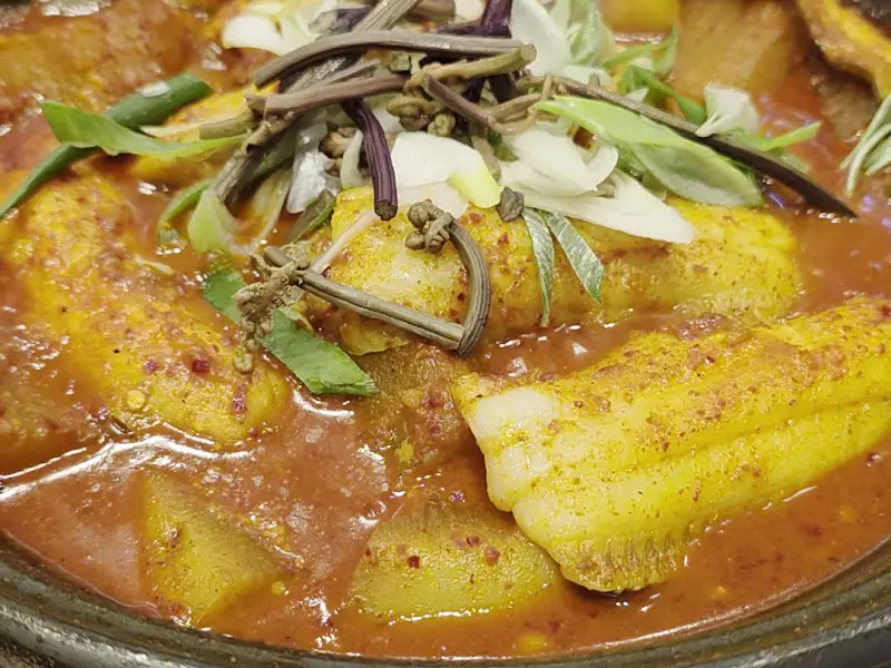 갈치조림 클로즈업