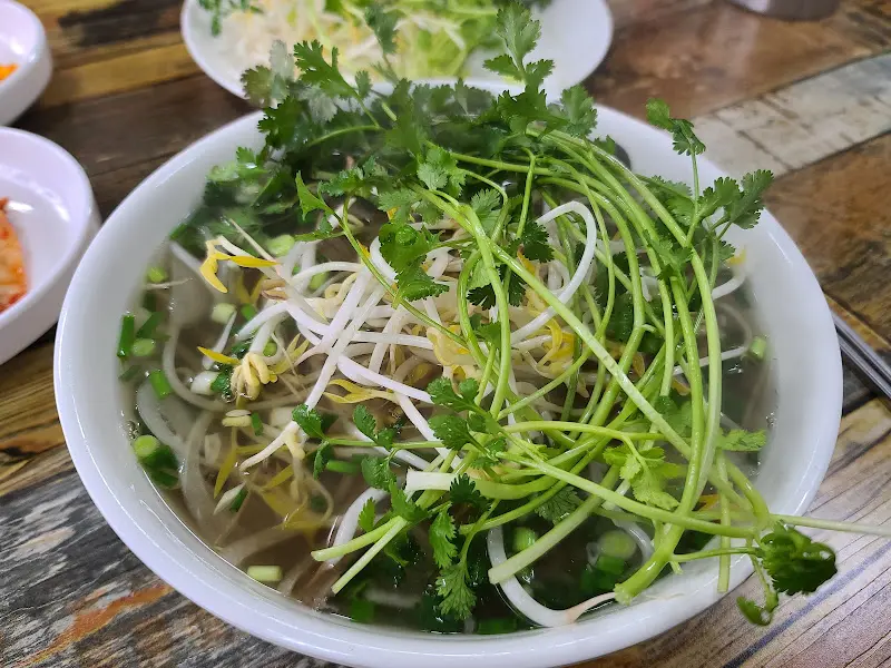 고수가 듬뿍 들어간 쌀국수