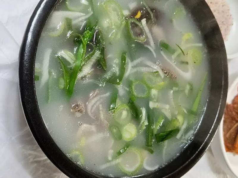 구례 한우식당 순대국밥
