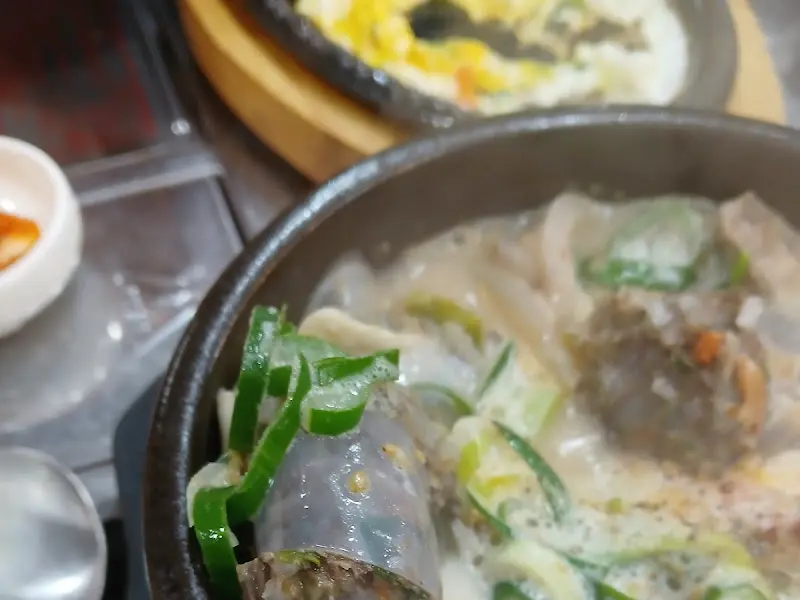 순대국과 계란후라이