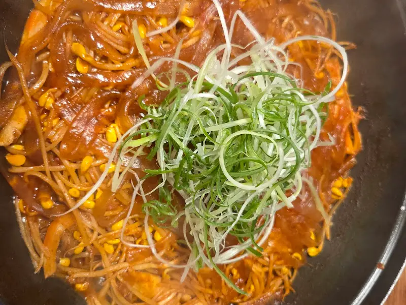 매운 등갈비찜 클로즈업