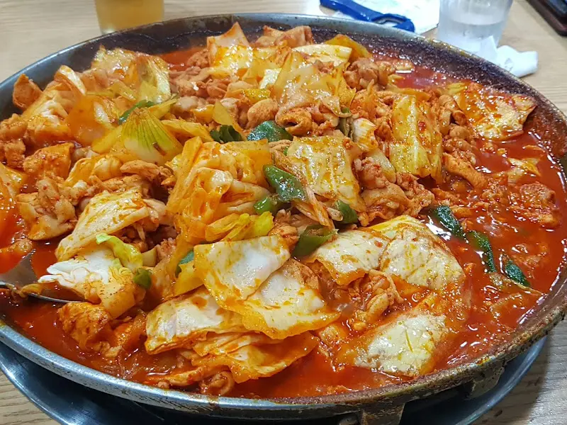 닭불고기 비주얼