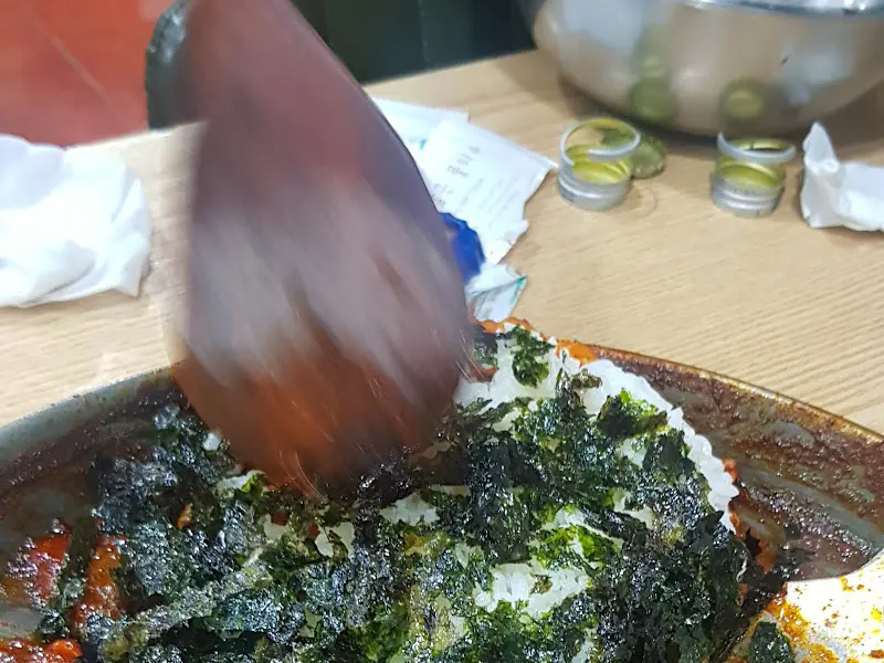 볶음밥 제조 과정