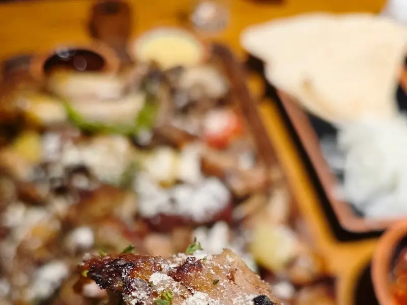 장작바베큐 족발의 환상적인 비주얼