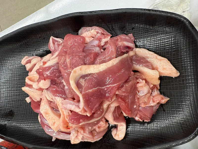 신선함이 느껴지는 생오리