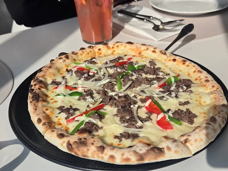 키친노을 와규 샐러드 피자