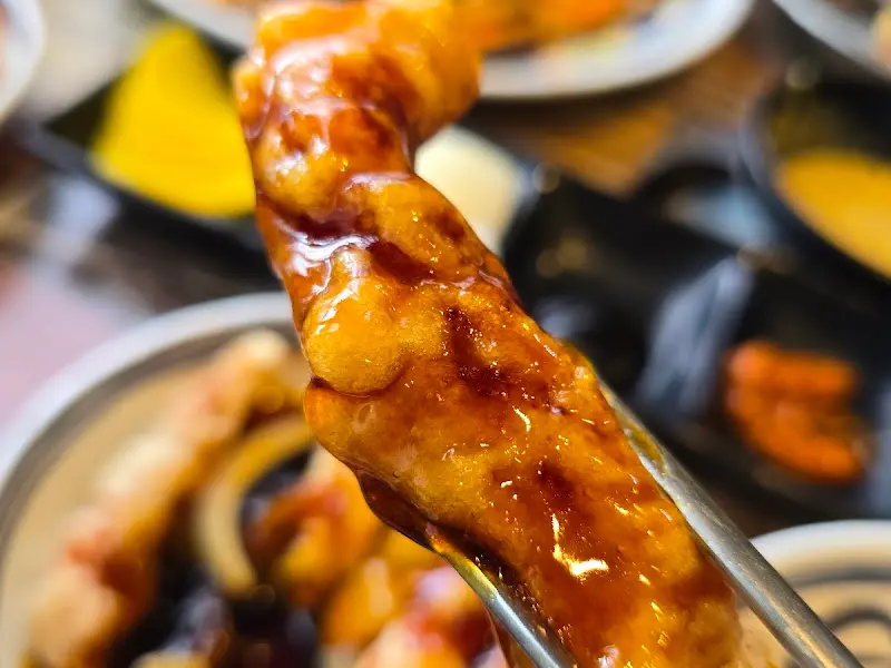 윤기가 흐르는 탕수육