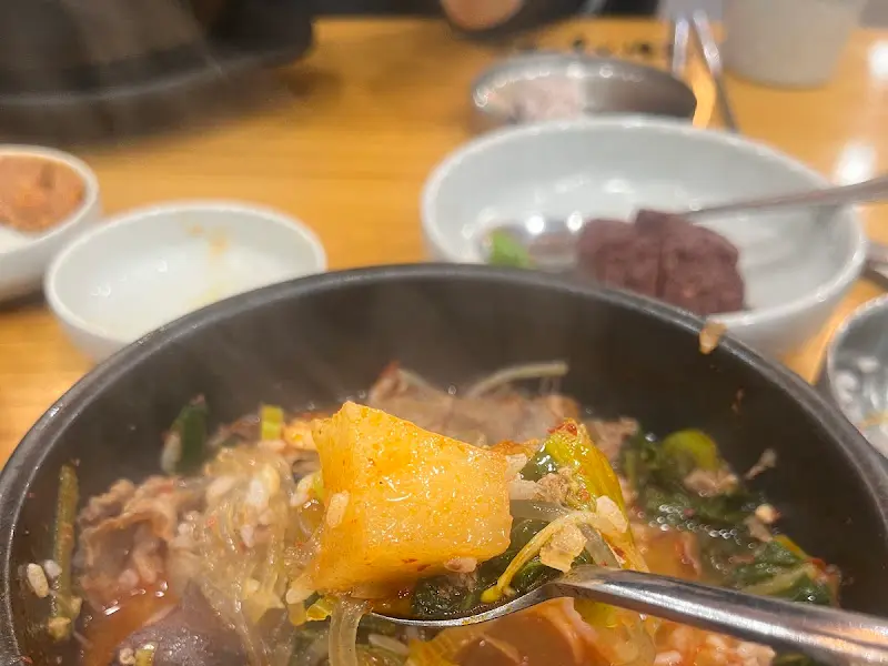 제주은희네해장국 선지