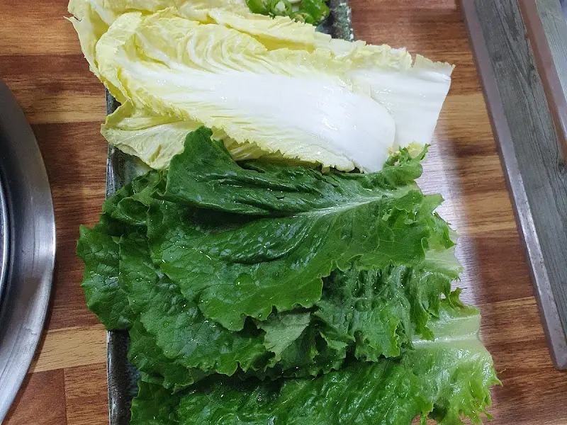 싱싱한 쌈 채소