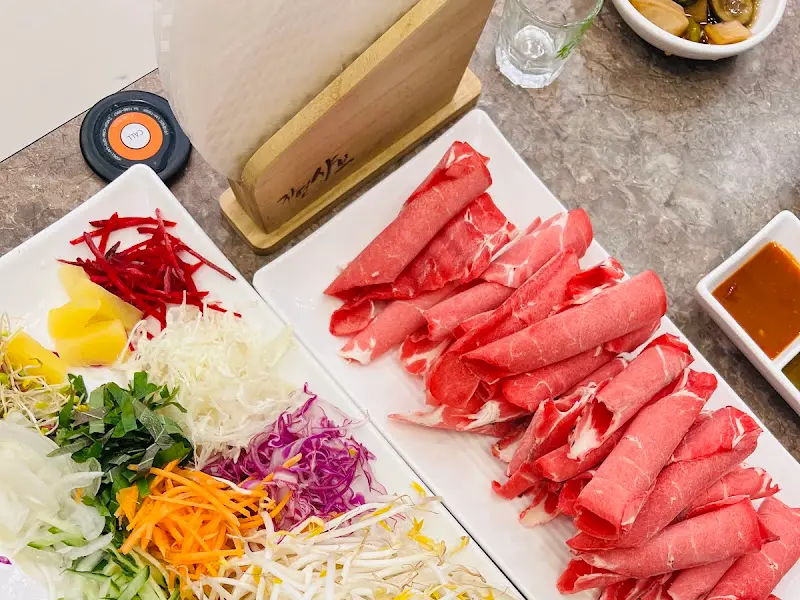 샤브샤브 재료