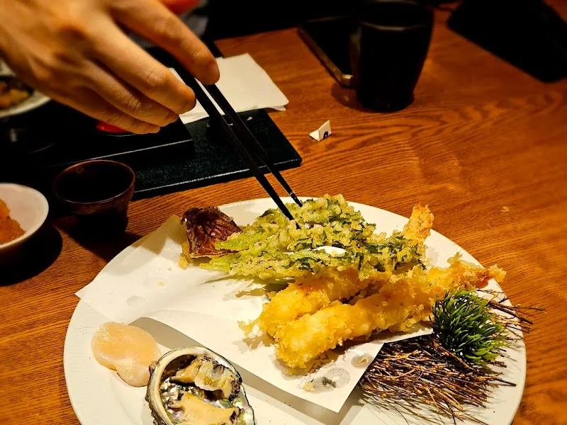 삿뽀로의 튀김 요리