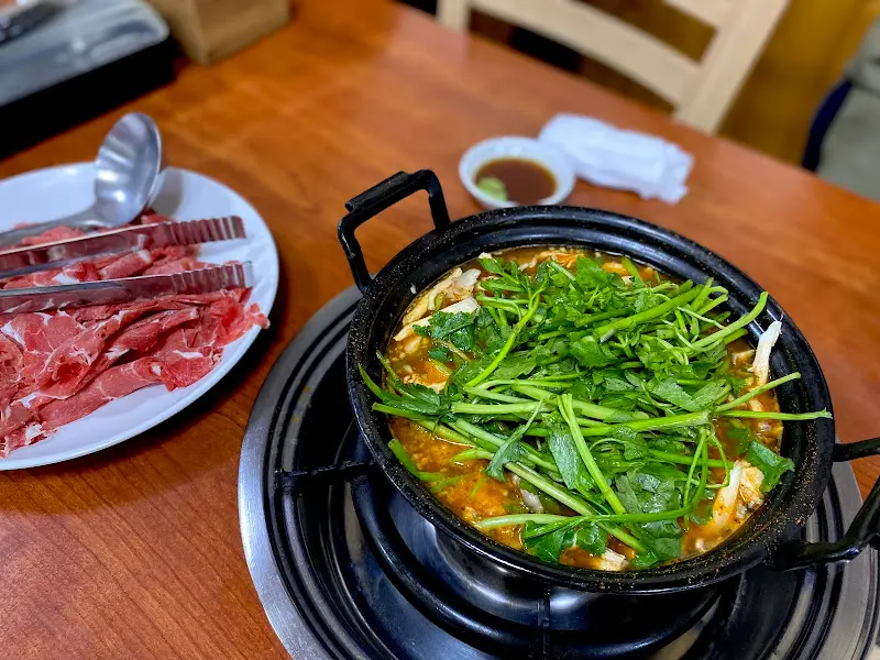 등촌샤브칼국수 메인 세트