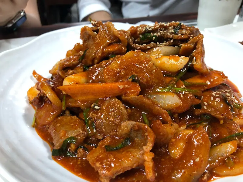 가까이서 본 제육볶음