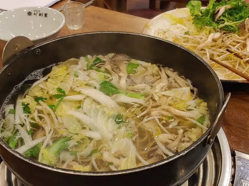 장수회관 등심샤브샤브